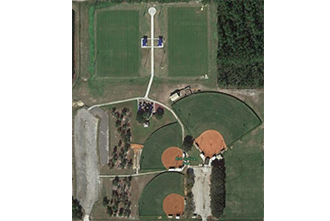 aerial photo of rob sullivan park