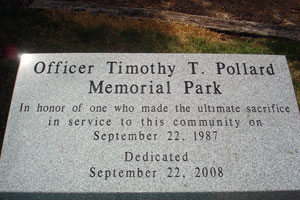 Timothy Pollard Memorial Park 