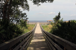 Lake George Fishing Pier